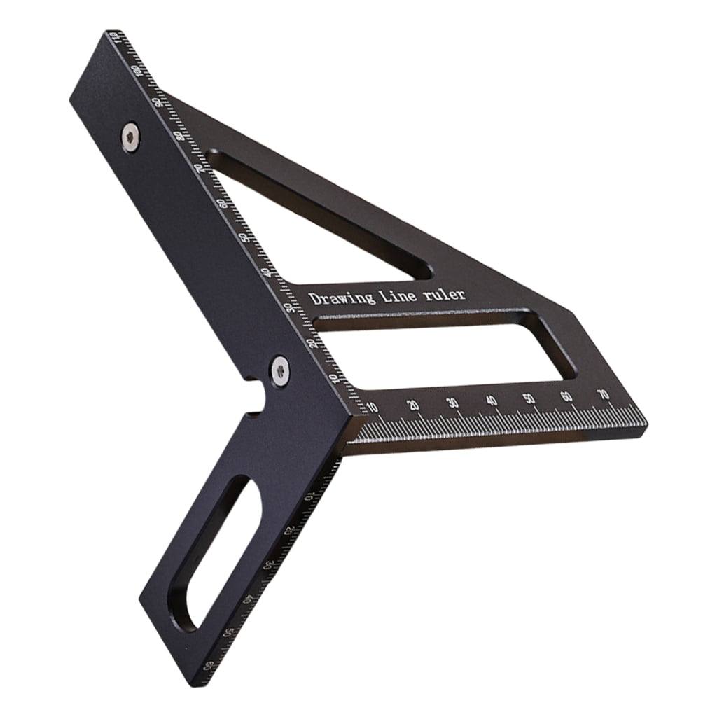 Aluminum Triangles Ruler for Accurate Measurement Angles Adjustment in ...