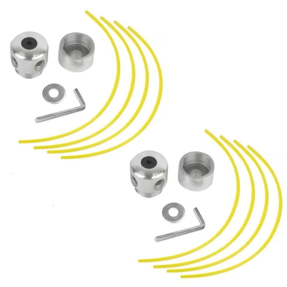 Aluminum Trimmer Head Suitable For Crossbody Grass Trimmers 4 Cycle Engine Enhancing Efficiency Efficient Weeds Cutting