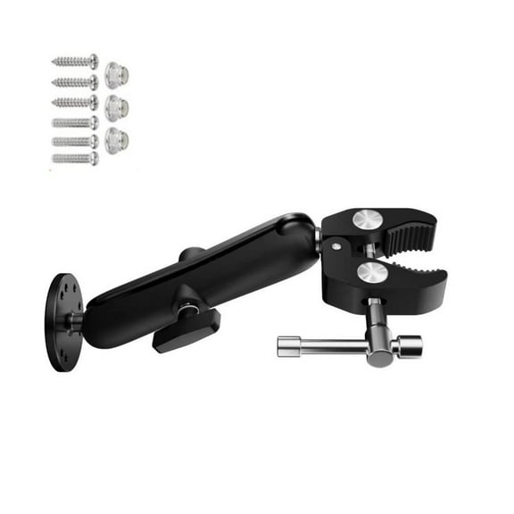 Aluminum Trolling Motor Bracket 1'' Ball Head Adjustment Marine Hardware