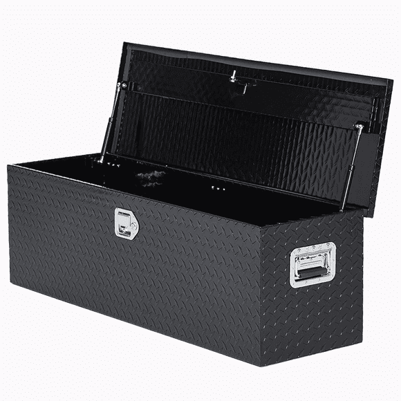 Aluminum Truck Tool Box for Pickup Truck Bed RV Toolbox, Heavy Duty Tool Storage Box Waterproof and Durable
