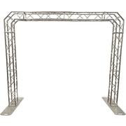 Aluminum Truss Arch Kit 9.7ft Wide 8.1ft High Portable DJ Lighting System Bolts
