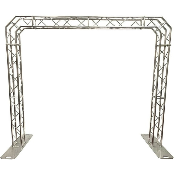 Aluminum Truss Arch Kit 9.7ft Wide 8.1ft High Portable DJ Lighting System Bolts