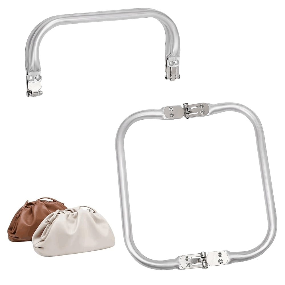 Aluminum Tube Purse Frames Platinum 18x8.45x2.05cm - Walmart.com