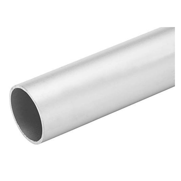 Aluminum Tubing 1 Inch x 4 FT - 6063 T6 Clear Anodized - .050" Wall - USA Made