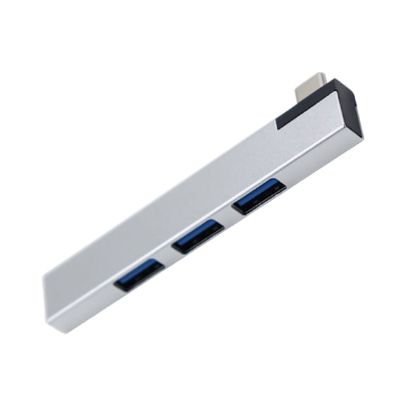 Aluminum Type C to 4 Port USB Hub USB3.0 Splitter USB Extender for Laptop PC Consoles Printer Camera Keyborad