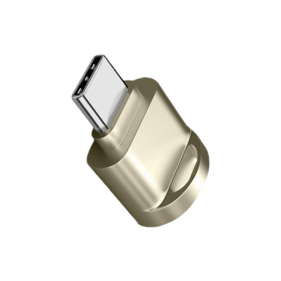 Aluminum USB C Card Reader Support TF Storage Card Type C TF Mobile Card Reader for Camera Phone Laptop Computer