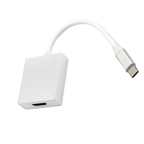Aluminum USB C To Hdmis Converters Adapter Supports 4K Output for Smartphone Tablets Laptop To TVs Monitors Connection