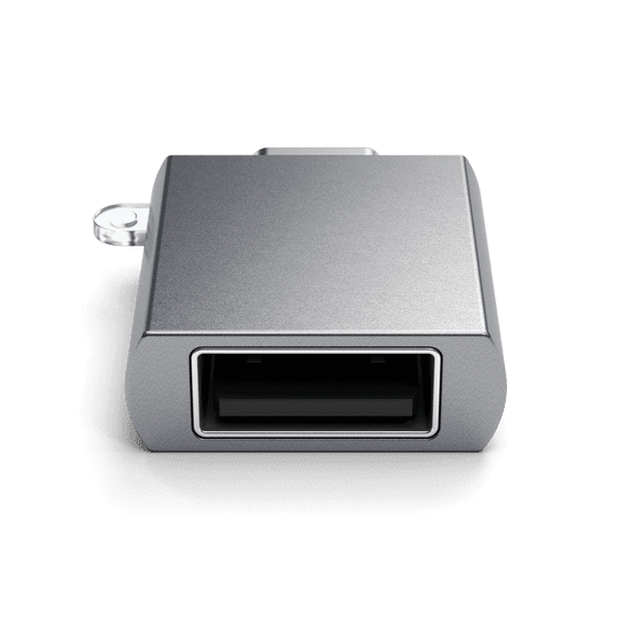 Satechi Aluminum USB-C to USB-A 3.0 Adapter - Space Gray