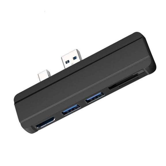 Aluminum USB Hubs Docking Stations for Pro4 5 6 Featuring 4K@30Hz Output and Card Slots