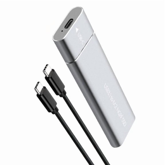 Aluminum USB3.1 Type C Enclosure M.2 Enclosure Box Externally Housing