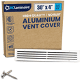 thumbnail image 1 of ACLAMINAIRE Vent Cover 30 x 4 Aluminum Return Air Grille - Rustproof, 1-Pack, 1 of 10