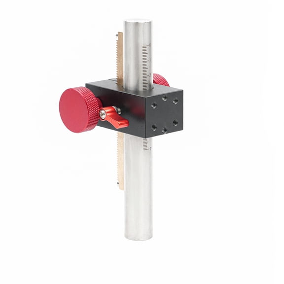 Aluminum Vertical Lifting Platform Table With Double Handwheels And Locking Levers For Camera Lens And Sensors Alignment