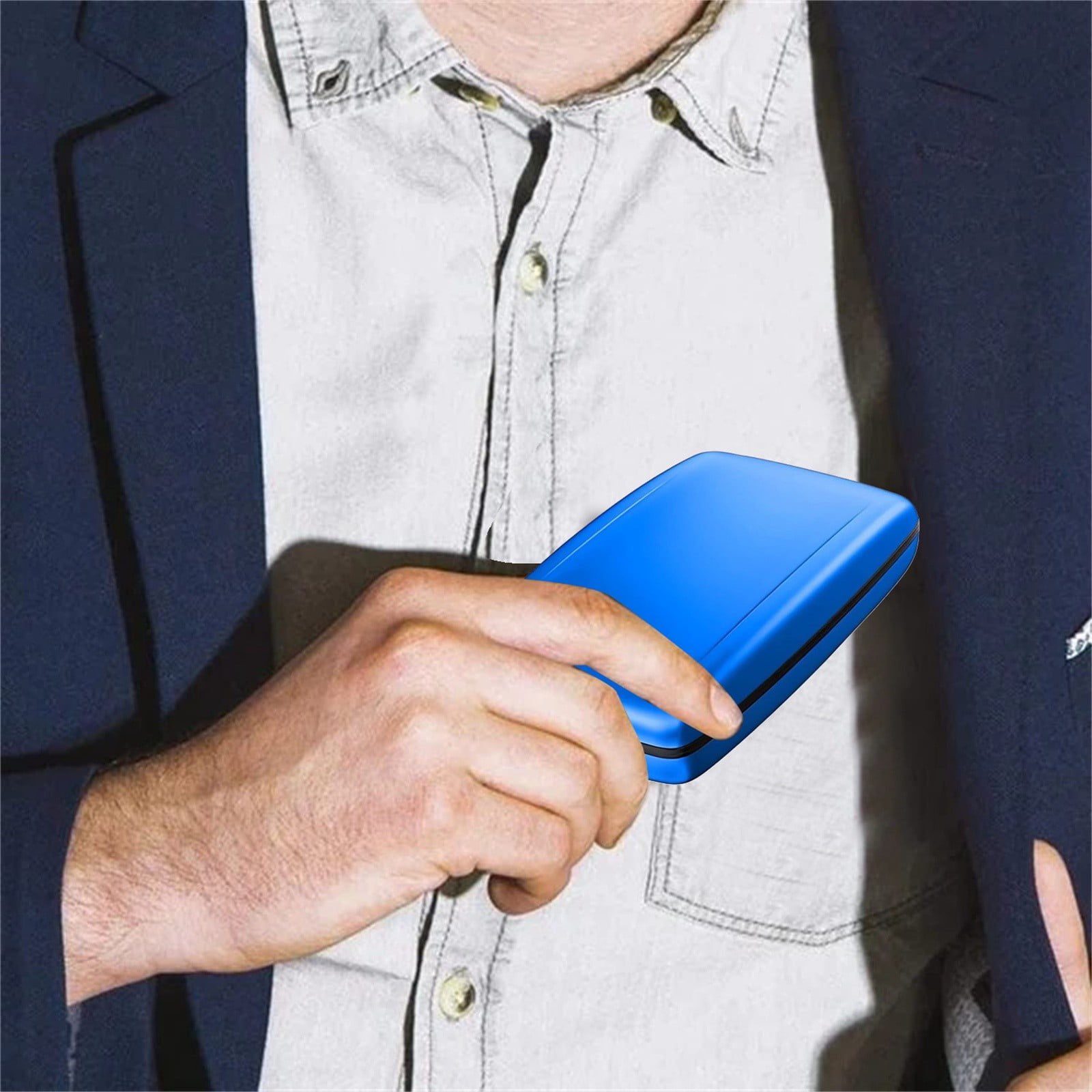 Aluminum Wallet Clip Function Card Holder Card Holder RFID Aluminum