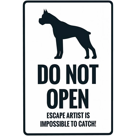 Aluminum Warning Sign 12 x 8 Inches - Vintage Style, Safety Signs, Indoor Outdoor Home, Business, Compliance