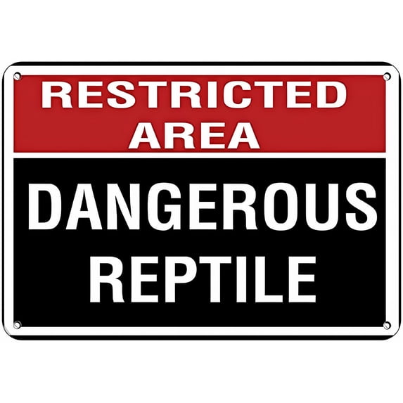 Aluminum Warning Sign Corrosive Chemical Hazard 12 x 8 Inches - Hazard ...