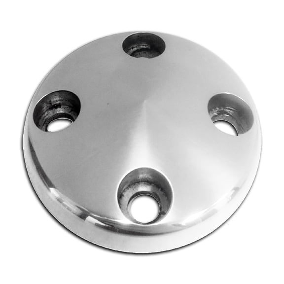 Cobra-Tek Aluminum Water Pump Pulley Nose Fit GM Chevy SB Small Block 283-350 Lwp Polished