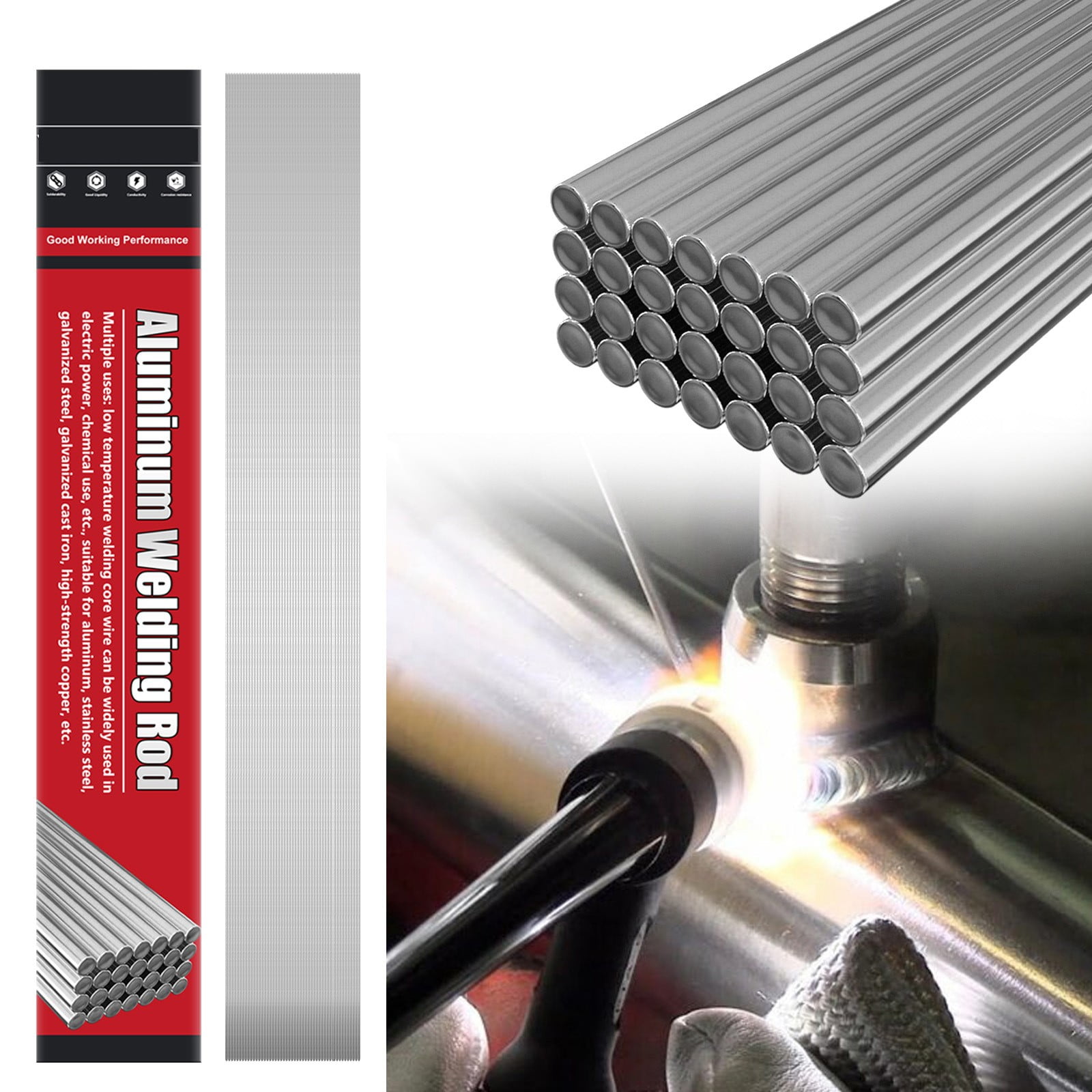 Aluminum Welding Low Temp Cored Aluminum Welding Rods Ideal For DIY Use