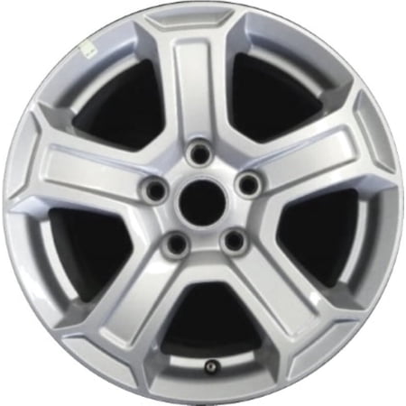 Jante Wheel Aluminum 17" Rim 17x7.5 inch 5 Lug Silver Painted for 2018-2019 Jeep Wrangler