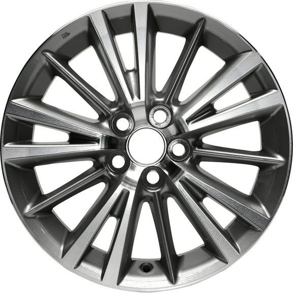 Aluminum Wheel Rim 16 inch for Toyota Corolla 2014-2018 5 Lug 100mm 15 Spoke