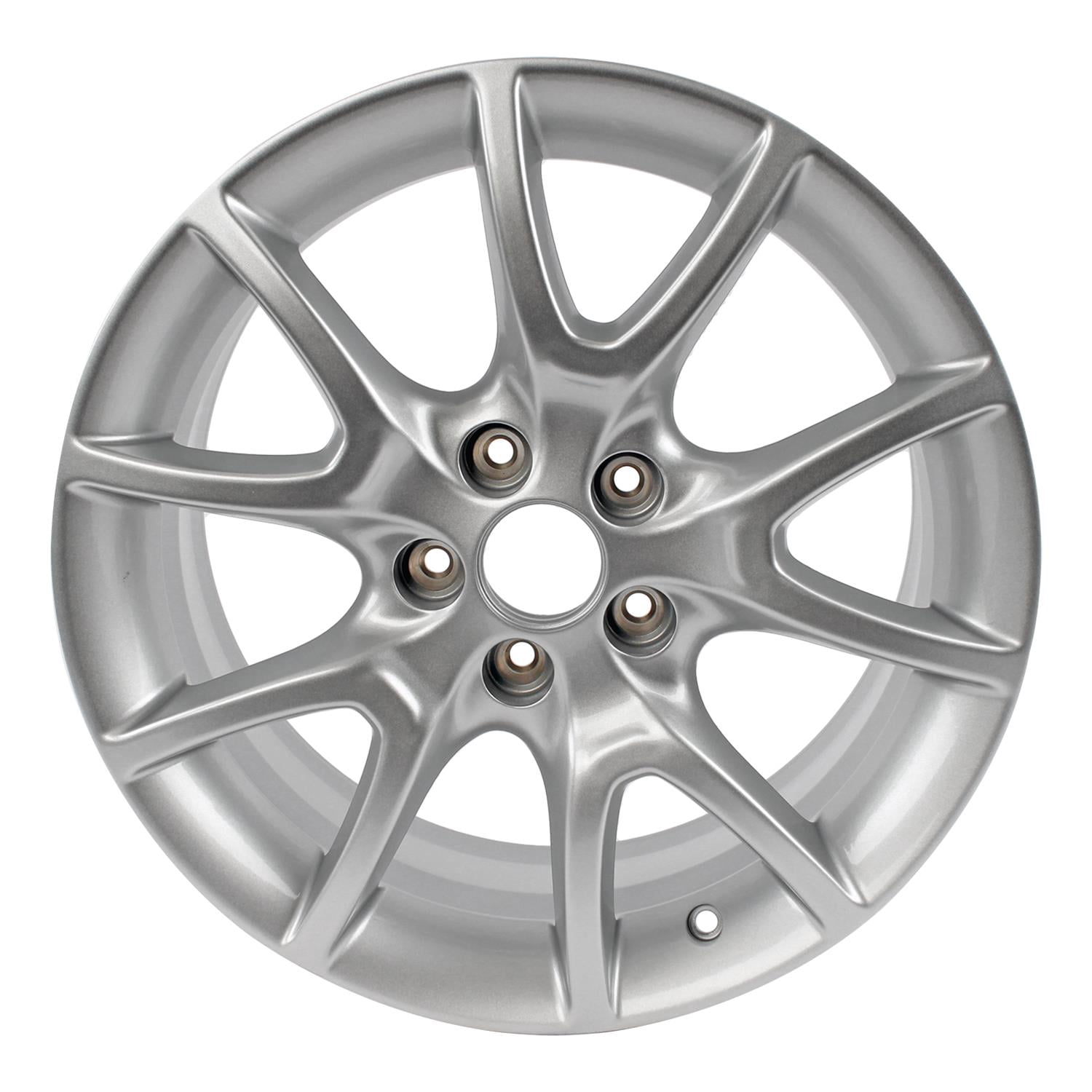 Aluminum Wheel Rim 17 Inch for Dodge Dart 2013-2016 5 Lug 110mm 5 Spoke ...