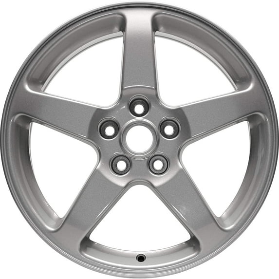 Aluminum Wheel Rim 17 inch for Pontiac G6 05-09 5 Lug Silver