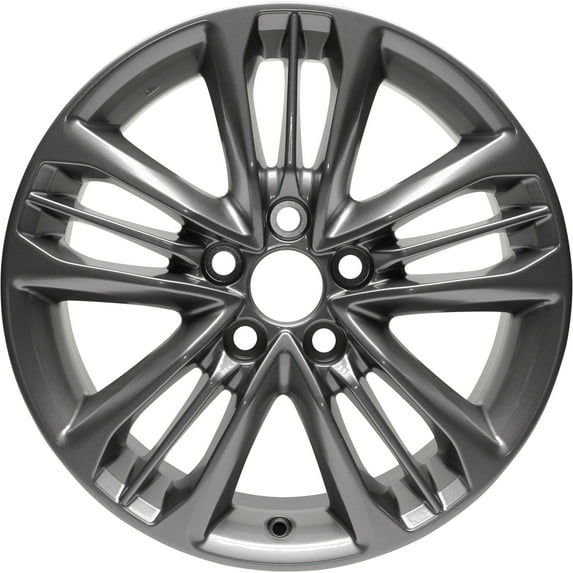 Aluminum Wheel Rim 17 inch for Toyota Camry 2015-2017 5 Lug Medium Gray