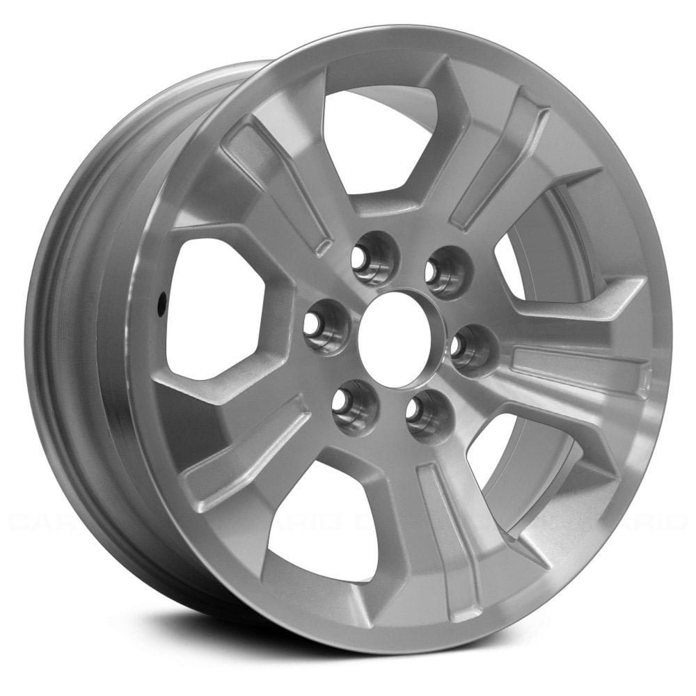 18 inch Aluminum Rim for 14-17 Chevy Silverado 1500, 6 Lug, Silver ...