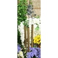 thumbnail image 1 of Aluminum Whimsical Summer Pastime Green Frog Fishing In The Pond Tube Wind Chime, 1 of 6