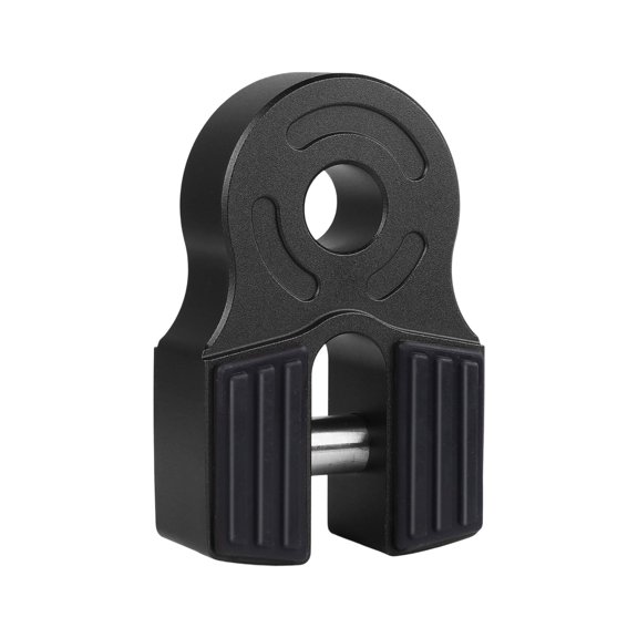Aluminum Winch Hook Tow Shackle with Rubber Protections for ATVs SUV Pickup Truck Towing Component