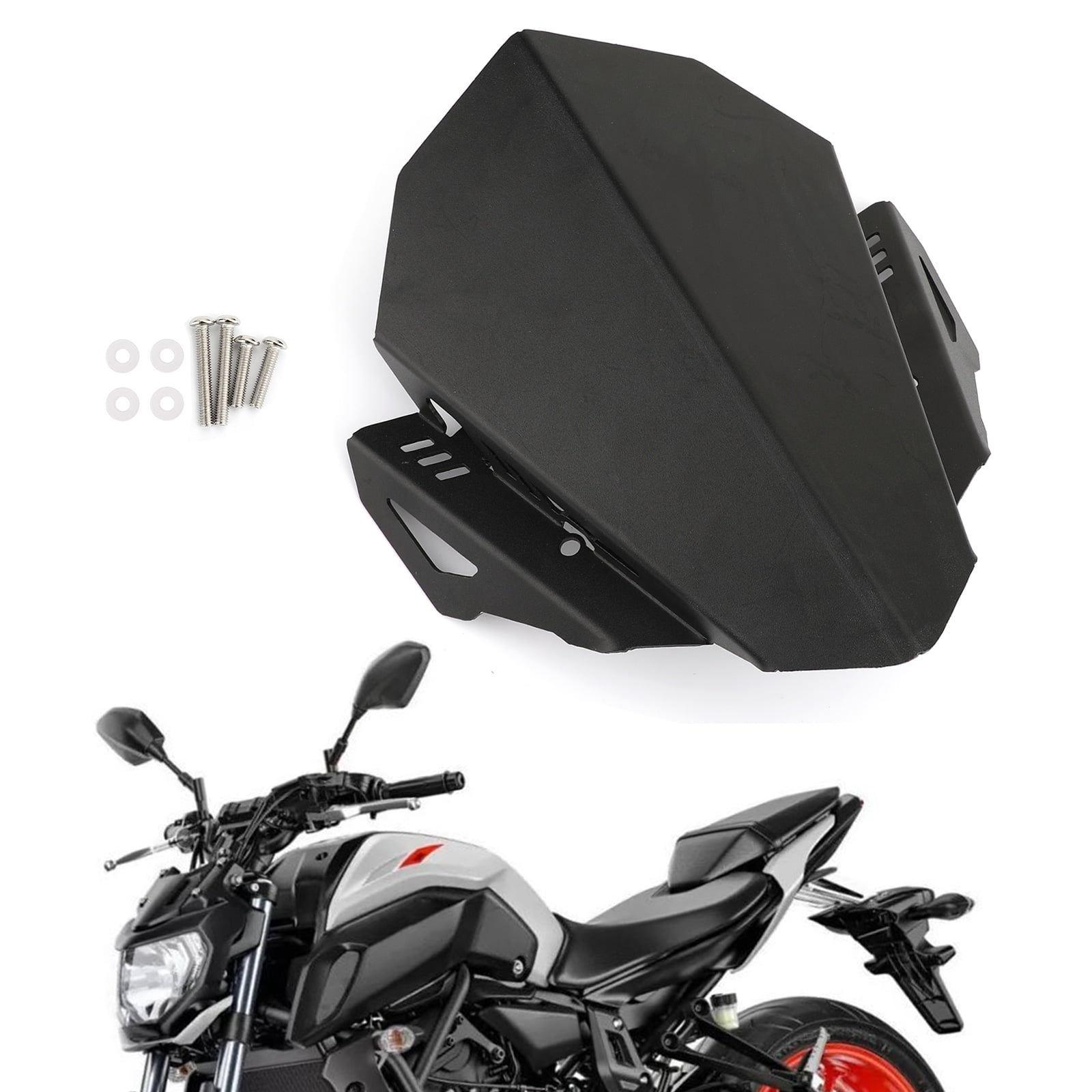 Moto Windscreen For cupula moto vmax 1200 triumph bonneville yamaha mt 03  Universial Motorcycle Windshield Deflector Cafe