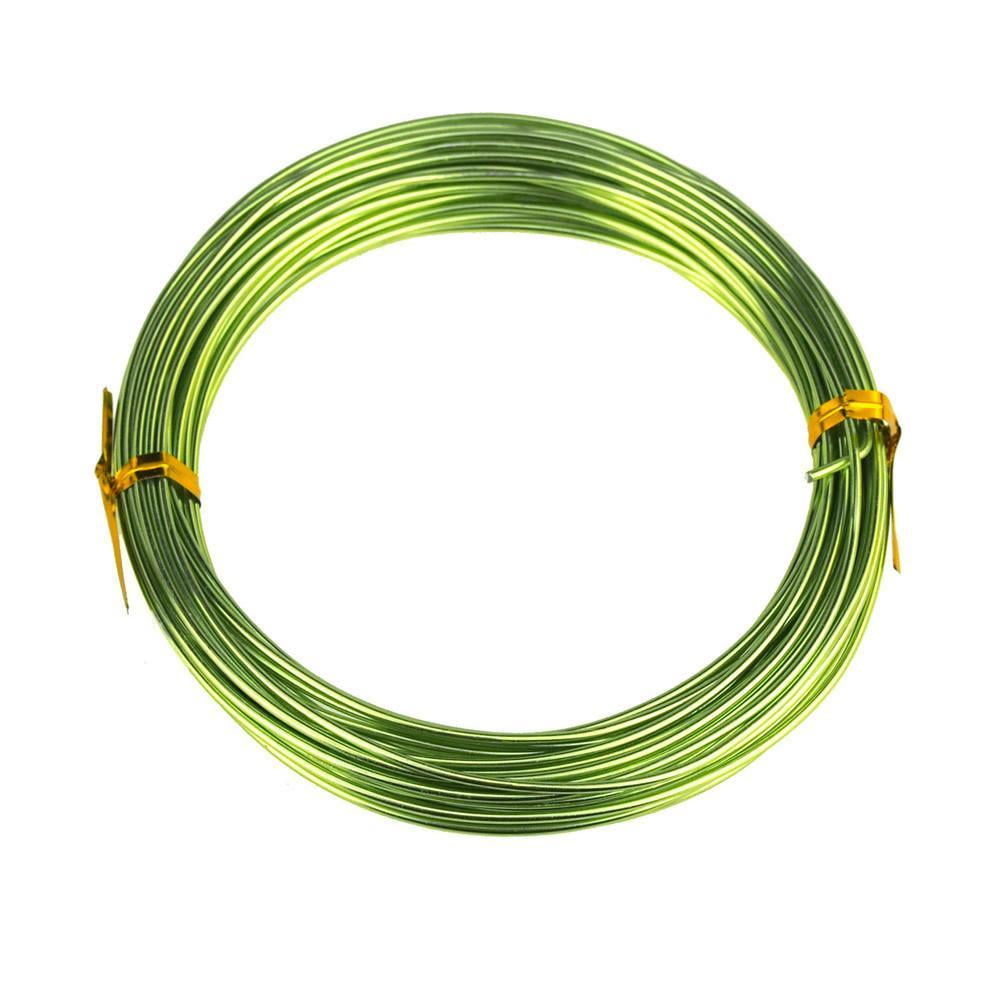 O'Creme 14 Light Green Floral Wire, 50 Pieces - 26 Gauge | Bakedeco