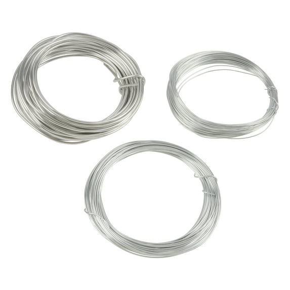 Aluminum Wire Value Pack by Bead Landing – Assorted Sizes for DIY Jewelry-Making Projects - 12 Pack