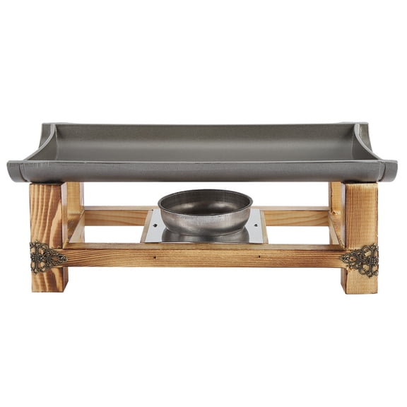 Aluminum Wood Material Long Lasting Wear BBQ Cookware , Easy To Clean Grill Plate, Barbecue Party Vegetables Picnic Cheese Seafood
