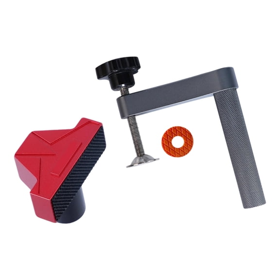 Aluminum Workbench Clamps With Anti-Slip Inserts For Woodworking Projects