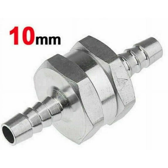 Aluminum check valve 10mm for petrol diesel water air oil