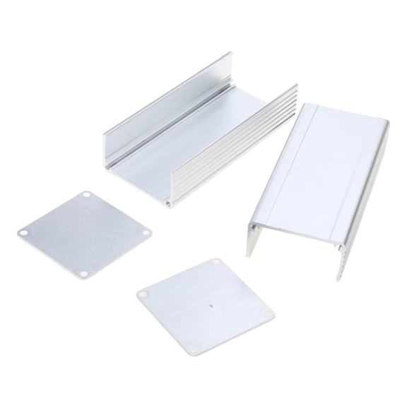 Aluminum for Case Electronic Project PCB Instrument Box Metal Enclosure Box Electrical Panel Boxes 100x46x46mm