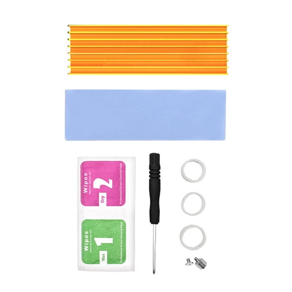 Aluminum for M.2 2280 SSD Heatsink Cooler Solid State Hard Drive Radiator M2 NVM