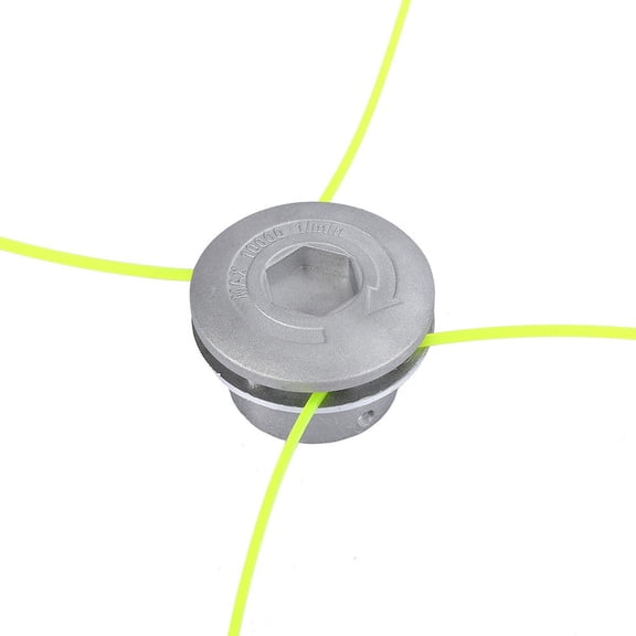 Aluminum grass Trimmer Head 4 Lines String for garden tools Bump Spool