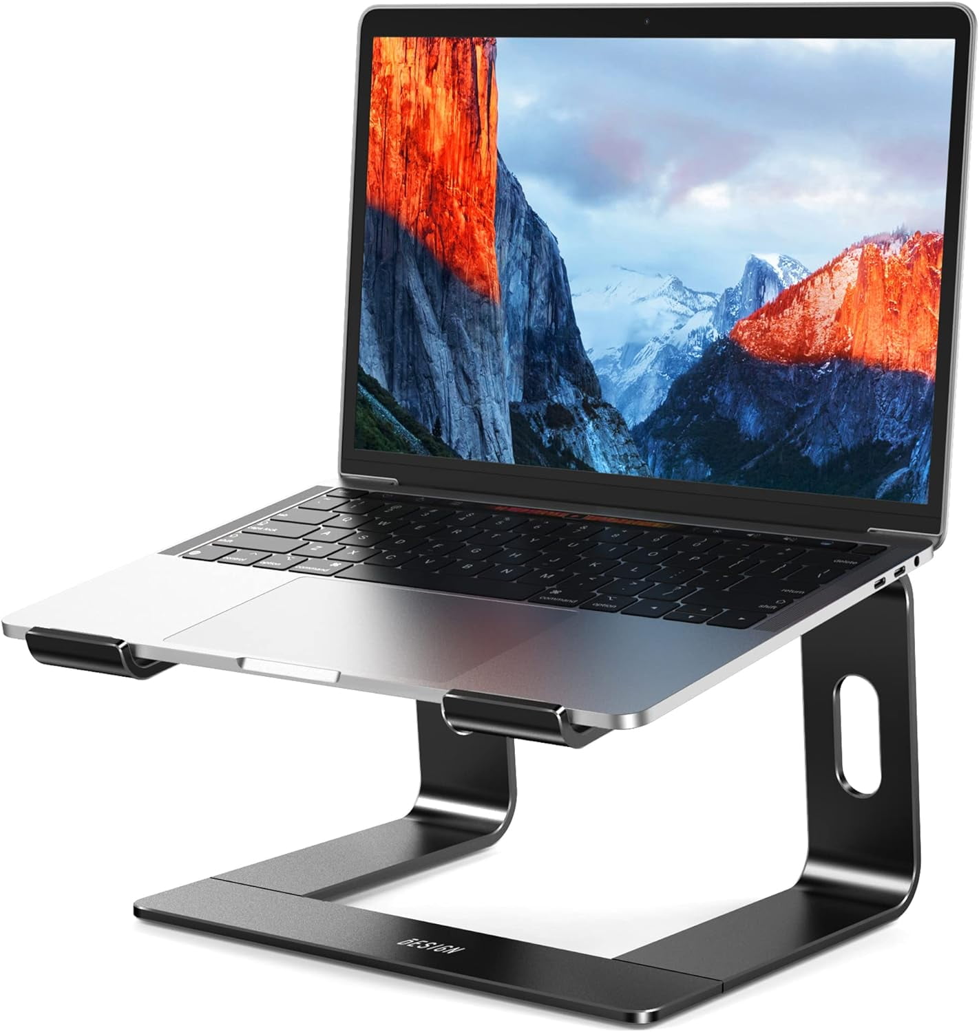 Aluminum laptop computer stand, ergonomic detachable computer stand ...