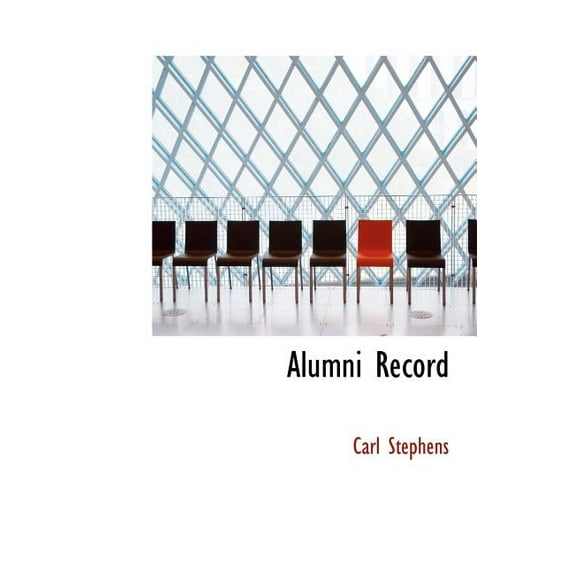 Alumni Record (Hardcover)