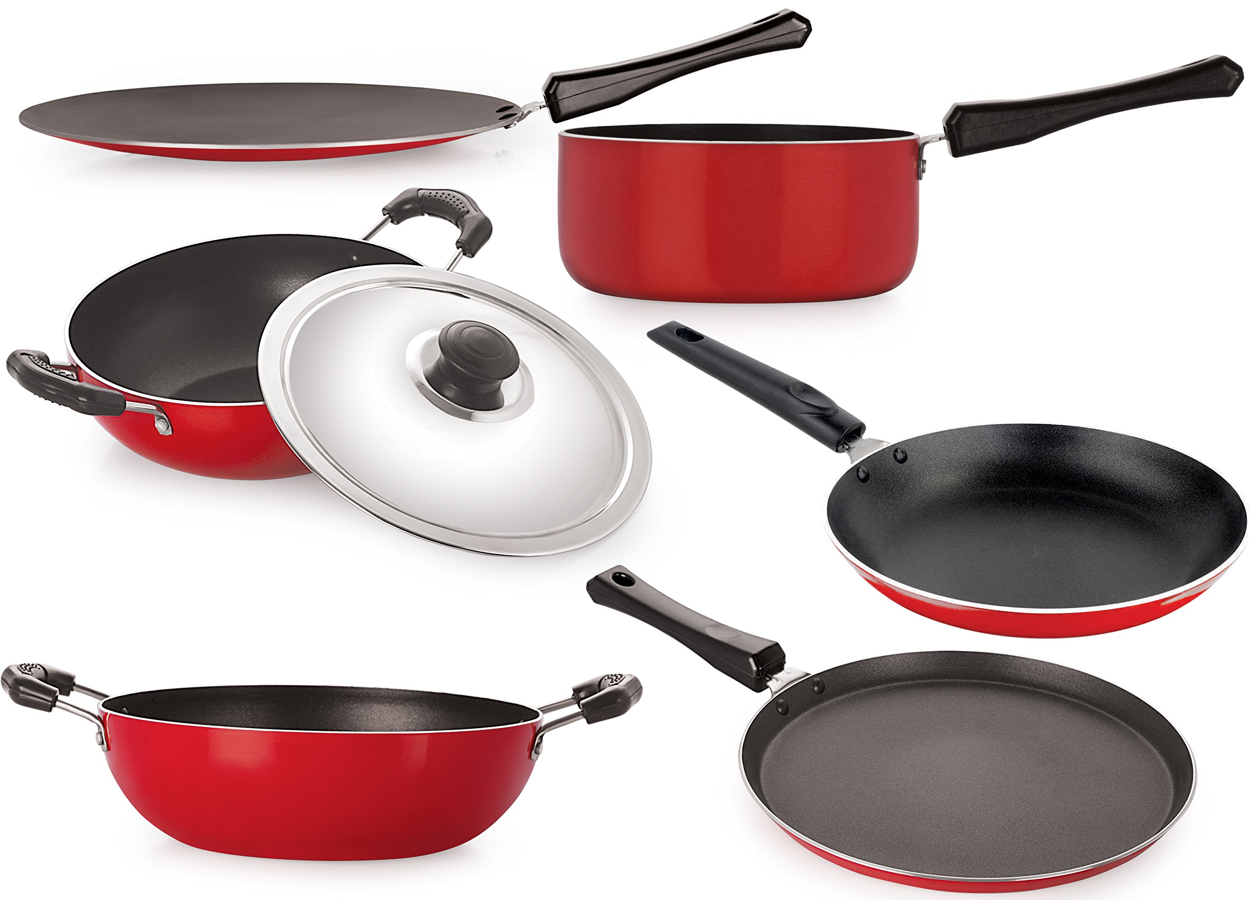 Alumunum Nonstick Cooking Cookware Set Offer Combos