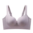 thumbnail image 1 of Alun Shape Minimizer Bras for Women Full Coverage Lift Push up Bra Side Smoothing Soft Support Comfortable Bras Solid Color Beauty Back Bralette Purple 42, 1 of 2