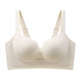 thumbnail image 1 of Alun Shape Minimizer Bras for Women Full Coverage Lift Push up Bra Side Smoothing Soft Support Comfortable Bras Solid Color Beauty Back Bralette Beige 38, 1 of 2