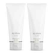 Aluram Coconut Water Based Smoothing Cream | For Blow Drying & Curling 6 Fl Oz - Pack of 2