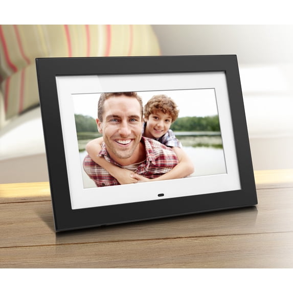 Aluratek 10" Digital Photo Frame with 4GB Built-In Memory with Matting (1024 x 600 resolution, 16:9 Aspect Ratio)