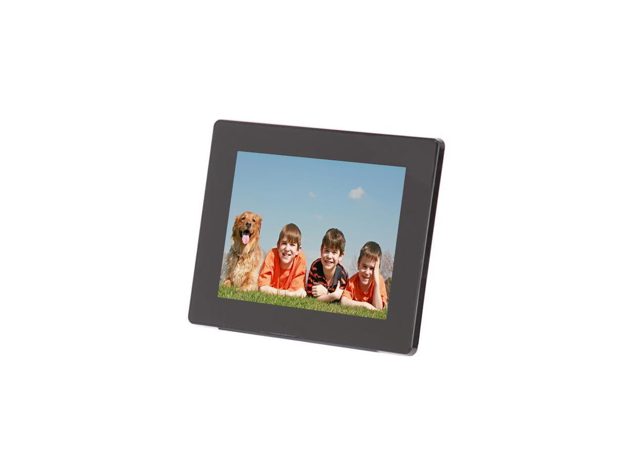 Aluratek ADMPF108F 8" 800 x 600 Digital Photo Frame with 512MB Builtin Memory