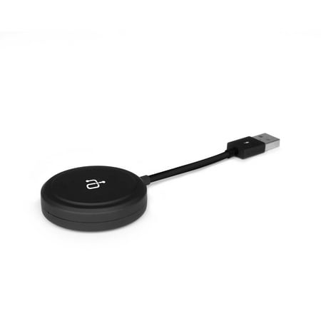 Aluratek - Wireless car adapter for Android Auto - Black