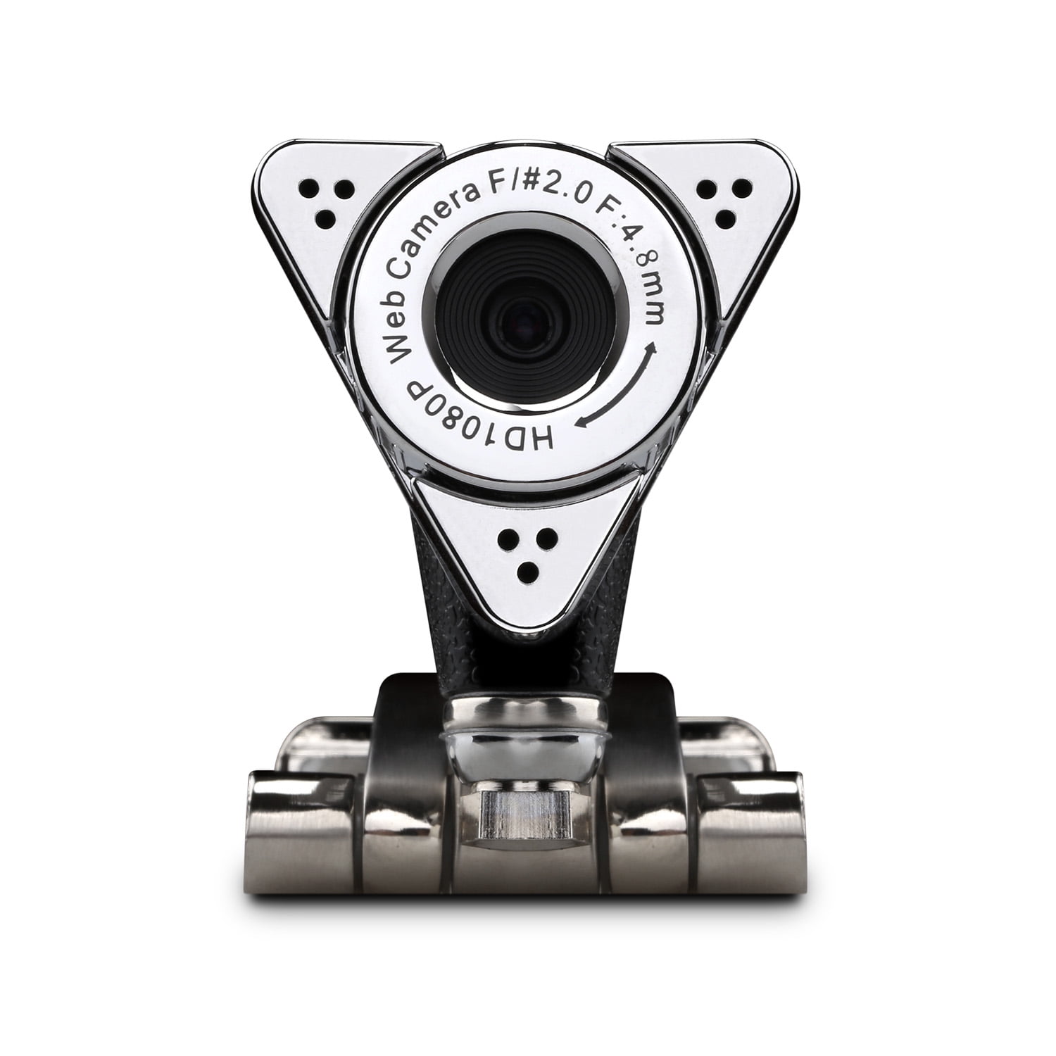 Aluratek AWC01F - USB HD 1080P Webcam w/Manual Focus, Perfect for Streaming, Video Calls, and Online Meetings Video and Audio