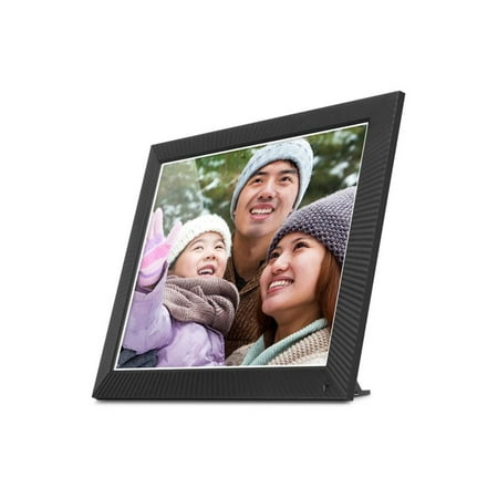Aluratek - 17" Touchscreen LCD Wi-Fi Digital Photo Frame - Black