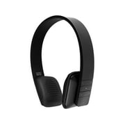 Aluratek Bluetooth Noise-Canceling Over-Ear Headphones, Black, ABH04FB